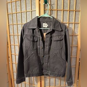 Rudy Jude Ink/ Black Denim Trucker Jacket